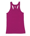 Girls Racerback Tank HOT PINK