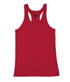 Girls Racerback Tank RED