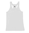Girls Racerback Tank WHITE