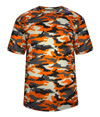 Camo Tee BURNT ORANGE CAMO