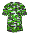 Camo Tee LIME CAMO