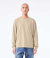 Unisex Garment Dye Long Sleeve KHAKI