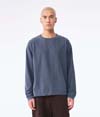 Unisex Garment Dye Long Sleeve WASHED NAVY