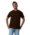 Heavy Cotton Adult T-Shirt DARK CHOCOLATE