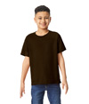 Heavy Cotton Youth T-Shirt DARK CHOCOLATE