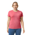 Heavy Cotton Womens T-Shirt CORAL SILK