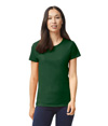 Heavy Cotton Womens T-Shirt FOREST GREEN