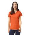 Heavy Cotton Womens T-Shirt ORANGE