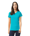Heavy Cotton Womens T-Shirt TROPICAL BLUE