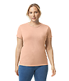 Heavy Cotton Womens T-Shirt DUSTY ROSE