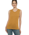 Womens Festival Muscle Tank ANTIQUE GOLD