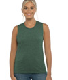 Womens Festival Muscle Tank ROYAL PINE