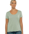 Womens Festival Scoop STONEWASH GREEN