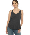 Womens Festival Tank CHARCOAL