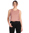 Womens Festival Crop Tank DESERT PINK