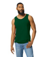 Heavy Cotton Adult Tank FOREST GREEN