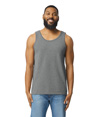 Heavy Cotton Adult Tank GRAPHITE HEATHER (50C/50P)