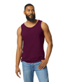 Heavy Cotton Adult Tank MAROON