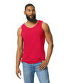 Heavy Cotton Adult Tank RED