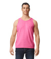 Heavy Cotton Adult Tank SAFETY PINK (50C/50P)