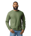 Heavy Cotton Long Sleeve Tee MILITARY GREEN