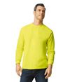 Heavy Cotton Long Sleeve Tee SAFETY GREEN (50C/50P)