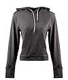 Ladies Dawn To Dusk Hoodie HEATHER CHARCOAL