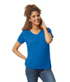 Heavy Cotton Womens V-Neck ROYAL