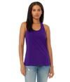 Womens Jersey Racerback Tank TEAM PURPLE