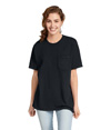 Heavyweight Adult Pocket Tee BLACK