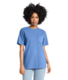 Heavyweight Adult Pocket Tee FLO BLUE