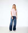 Womens Garment Dye Tee PINK