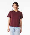 Womens Heavyweight Tee MAROON