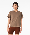 Womens Heavyweight Tee VINTAGE BROWN