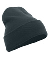 Knit Fold Over Beanie DARK GREEN