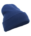 Knit Fold Over Beanie ROYAL