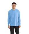 CVC Long Sleeve Hoodie HEATHER COLUMBIA BLUE