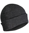 Waffle Knit Beanie BLACK
