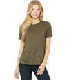 Womens Relaxed Triblend OLIVE TRIBLEND