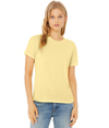 Womens Relaxed Triblend PALE YELLOW TRIBLEND