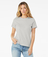 Womens Relaxed Jersey Tee SILVER