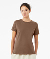 Womens Relaxed Jersey Tee VINTAGE BROWN