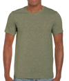 Softstyle Adult T-Shirt HEATHER MILITARY GREEN (65P/35C)