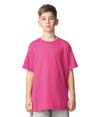 Softstyle Youth T-Shirt HEATHER HELCONIA (65C/35P)