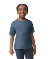 Softstyle Youth T-Shirt HEATHER NAVY (65P/35C)