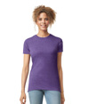 Softstyle Womens T-Shirt HEATHER PURPLE (65P/35C)