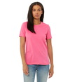 Womens Relaxed Jersey Tee CHARITY PINK