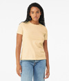 Womens Relaxed CVC HEATHER SOFT CREAM