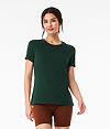 Womens Relaxed Jersey Tee FOREST