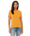 Womens Relaxed CVC HEATHER MARMALADE